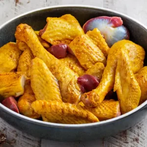 Turmeric Burnt Country Chicken With Skin / Natti Koli