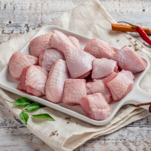 Chicken With Skin (Curry Cut)